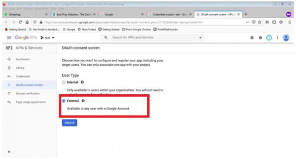 Step 19. Select External Step 19. Select External